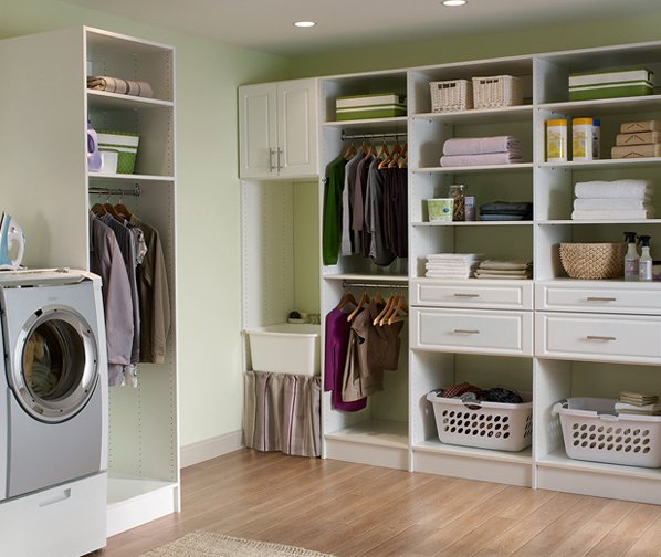 laundry-room-storage-idea Well organized laundry room design ideas