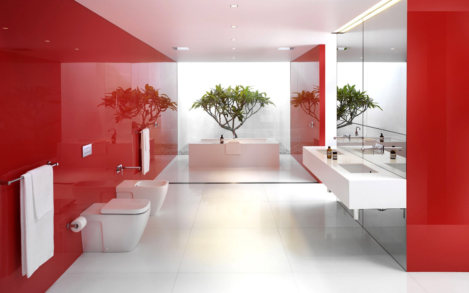 red-Bathroom_design-decor red Bathroom design decor