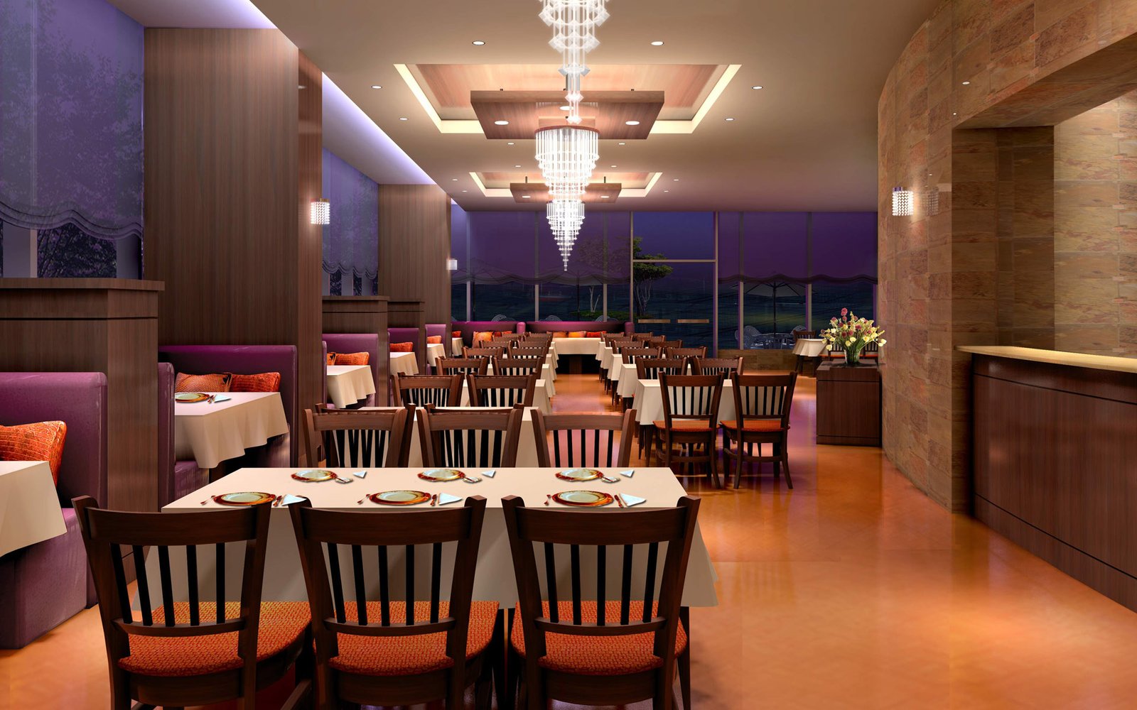 restaurant-interior-design-lighting restaurant interior design lighting