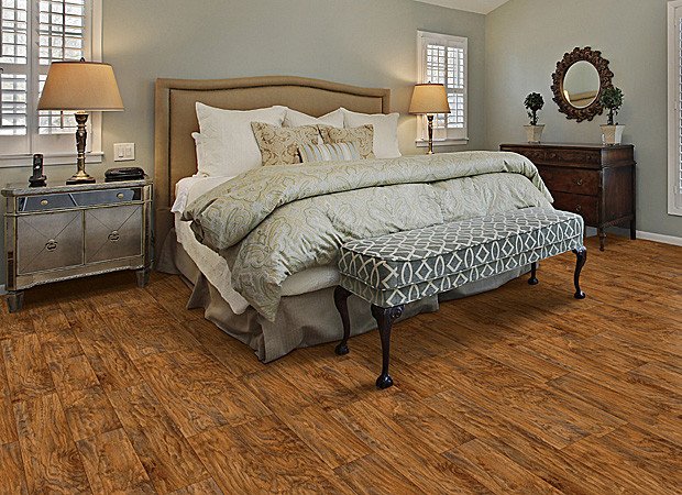 vinyl-floor-bedroom Bedroom Flooring - Harmonizing the Interiors