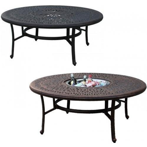 round-garden-table Garden Tea Tables Design Idea