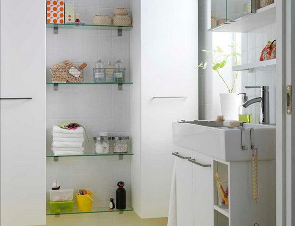 small-bathroom-storage-idea Bathroom storage ideas