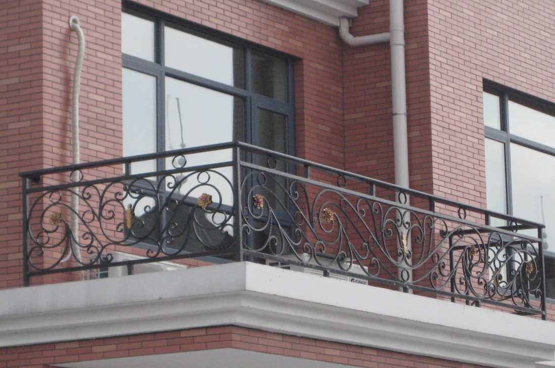 Wrought-Iron-Balcony-grill 5 Essential DIY Home Security Tips