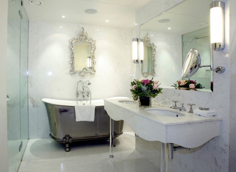 Chinese-style-bathroom-silver-bath-tub Chinese style bathroom silver bath tub