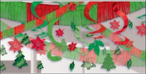 ribbons-new-year-decoration How to decorate home for New Year?