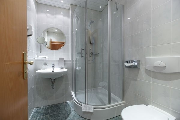 small-shower-ideas-small-bathroom-designs-corner-shower-cabin-sliding-doors Energy saving tips for home