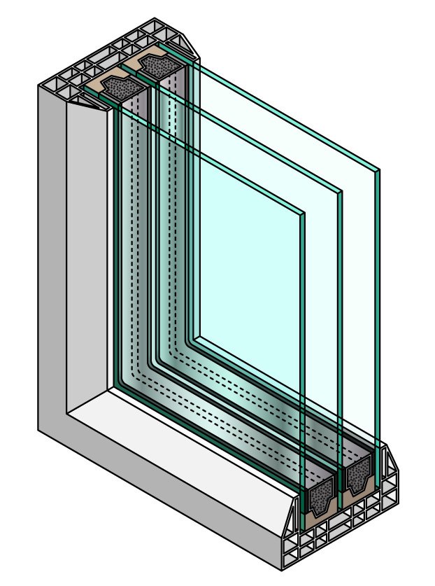 triple-pane-windows How to make your home sound proof?